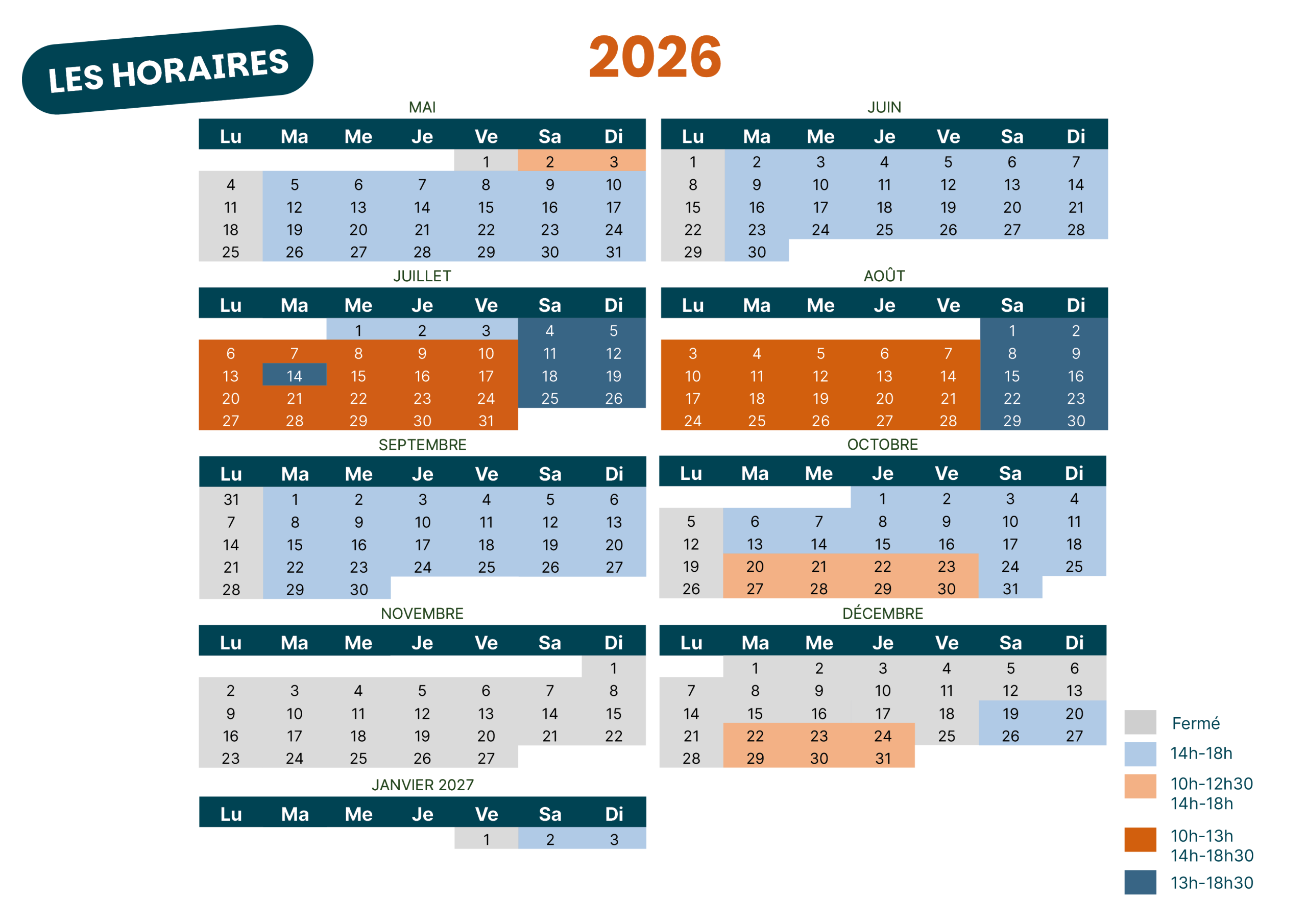 Horaires 2026 du Musée des marais salants à Batz-sur-Mer